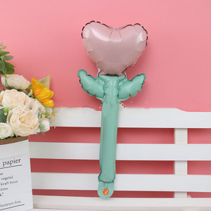 Bâton à main Roses Fleurs Ballon <span class=keywords><strong>Film</strong></span> Aluminium pour la Saint-Valentin Confession Fête des Mères - Product Image 2