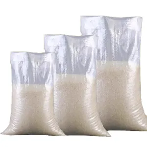 Sacos de bolsa de silo de almacenamiento de paquete de arroz de maíz de grano personalizado para grano de arroz 50kg 25kg 20kg