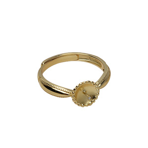 Anillo Abierto de Plata S925 para Mujer, Ajustable, con Perla de 8-9 mm, para Joyería DIY con Bandeja Vacía, 3301, Categoría de Productos de Bisutería - Product Image 5
