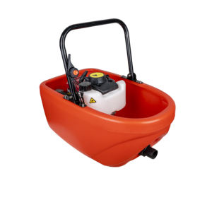Bomba autocebante de gasolina portátil, Mini motor de gasolina multiusos rojo, bomba de agua con rociador tipo <span class=keywords><strong>barco</strong></span> flotante - Product Image 4