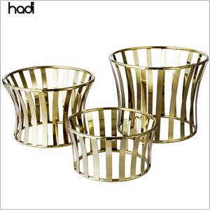 HADI <span class=keywords><strong>Royal</strong></span> Elevation Soporte de pastel de acero inoxidable Banquete DE BODA dorado Buffet Catering Rack <span class=keywords><strong>para</strong></span> uso en restaurante Suministros de hotel - Product Image 1