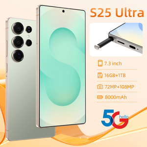 Usine en gros S25 Ultra Plus 5G Smartphone nouvelle génération Android 14 double SIM Deca Core LTE 16GB + 1TB mémoire visage déverrouiller <span class=keywords><strong>nouveau</strong></span> - Product Image 3