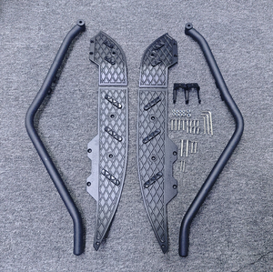 อุปกรณ์ตกแต่งรถมอเตอร์ไซค์, กันชนมอเตอร์ไซค์, บาร์กันกระแทกสแตนเลส+พักเท้า, เหมาะสำหรับอะไหล่แต่งรถ Forza150GX - Product Image 4