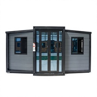 Vidéo de la maison conteneur extensible grise |   Cabine préfabriquée industrielle certifiée CE, résistante aux chocs, pour environnements difficiles