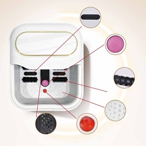 Bañera Plegable para Pies con Calor y Rodillos, Económica y Portátil para Relajación en el Hogar - Product Image 2