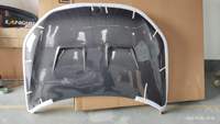 Capot en fibre de carbone pour VW Scirocco 2008-2017 |   Remplacement du capot avant style RR |   Carbone véritable, ajustement de style OEM