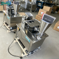 Machine à samosas, empanadas et raviolis entièrement automatique, moule personnalisé, épaisseur de la peau réglable, machine à pâtisserie fourrée commerciale
