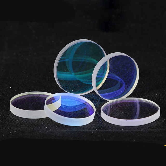 Keyilaser Fused Silica Optical Fiber Window AR Coated 40*2mm 50*2 Laser Protective Glass Lens for Laser Cutting Head