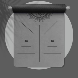 Logo 185cm TPE Mat 6/8mmThickened -Durable Eco-Friendly Non-Slip Thickness Customizable Size Set 185*90*0.8cm C - Product Image 1