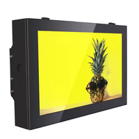 Pantalla LCD para Exteriores de 32, 43 y 55 Pulgadas, Impermeable IP65, Soporte de Pared para TV, Señalización Digital, Publicidad