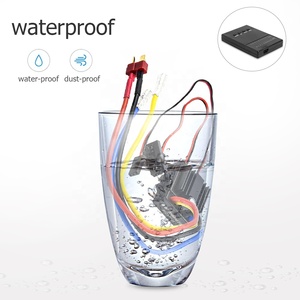 1/10 1/8 WP Crawler bàn chải chải 80A ESC không thấm nước tốc độ điện tử điều khiển với lập trình thẻ cho 1/10 1/8 <span class=keywords><strong>RC</strong></span> xe - Product Image 3