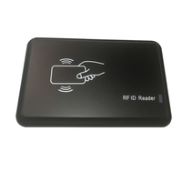 Lecteur de cartes intelligentes USB de bureau RFID 125 kHz, module en ABS, lecteur de cartes d'identité pour contrôle d'accès
