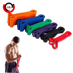 Ejercicio de resistencia Pull up bandas de asistencia juego de bandas de entrenamiento para entrenamiento muscular terapia física forma cuerpo 2080*4,5*6,4 MM - Product Image 2