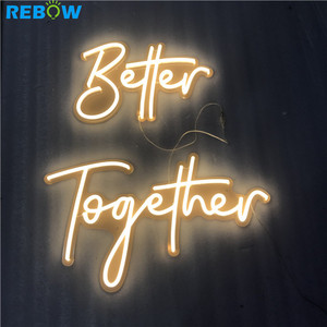 Personalized LED <b>Neon</b> Letters for Wedding Proposals Engaged Couples <b>Wall</b> Decoration for Stores Parties Customized <b>Neon</b> <b>Signs</b> - Product Image 4