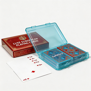 Fabricant de cartes à jouer personnalisées OEM ODM, jeux de cartes en papier et en plastique avec emballage en boîte pour jeux, cadeaux et vente au détail - Product Image 1
