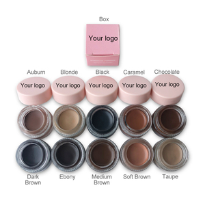 Déco — gel pour sourcils, cosmétique, longue durée, sans logo, 10 couleurs - Product Image 3