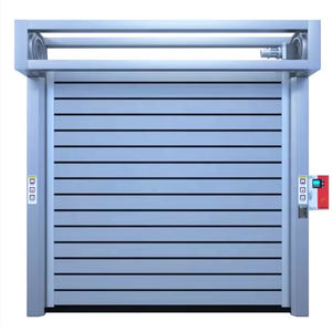 <span class=keywords><strong>Porte</strong></span> spirale à grande vitesse en aluminium antivol pour <span class=keywords><strong>garage</strong></span> commercial - Product Image 4