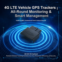 Traqueur GPS OBDII avec BLE OBD2 Dispositif de suivi Starlink Direct to Cell(D2C) & LTE(Cat.1)