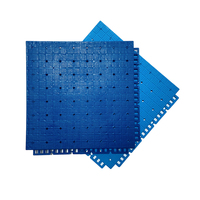 Carreaux modulaires thermoplastiques sports mobiles extérieur basket-ball badminton élastique en plastique souple tapis de sol carrelages