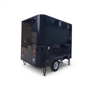 Remolque de Comida Cuadrado ACB, Nuevo, de Fibra de Vidrio, Completamente Equipado, Fabricantes Confiables de Food Trucks de EE. UU., 1 Año de Garantía - Product Image 1