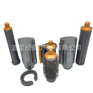 Juego de Cepillos para Peinar HS05 Multi Styler, Aleación de Aluminio, Calentamiento Rápido, 3 Velocidades, Accesorios Eléctricos para Peinar el Cabello en Casa - Product Image 5