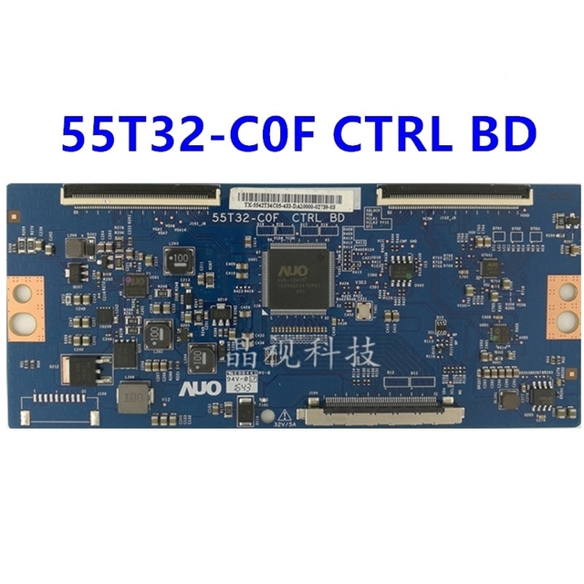 Electronic Components, Accessories & Telecommunications Free Shipping Good test T-CON board for 43C2 55T32-COF 55T32-C0F CTRL B