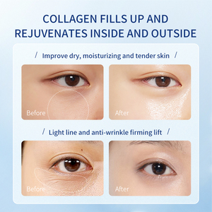 Mascarilla facial de hidrogel de colágeno profundo de etiqueta privada OEM antiarrugas mascarilla hidratante para el cuidado de la piel durante la noche - Product Image 6