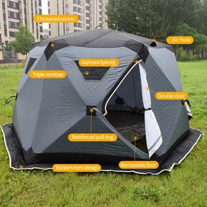 Tente Hexagonale à Installation Rapide pour Commandes en Gros, Triple <span class=keywords><strong>Fonction</strong></span>, Idéale pour le Camping, la Pêche sur Glace, Compatible Poêle <span class=keywords><strong>de</strong></span> Sauna - Product Image 6