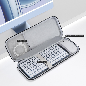 Bền cao su EVA không dây <span class=keywords><strong>bluetooth</strong></span> Bàn phím trường hợp bảo vệ bền túi lưu trữ - Product Image 4
