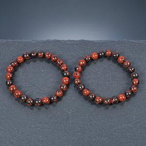 Fournisseur de pendentifs sculptés en obsidienne mahogany, pierres de cristal, cercle d'énergie Reiki, provenant du Gujarat, en vente - Product Image 2