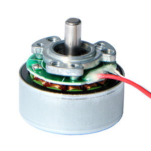 มอเตอร์ดีซีแบบไร้แปรงถ่าน 3816 ชนิด Outer Rotor 7.4V ควบคุมความเร็วได้ สำหรับปืนนวด - Product Image 3
