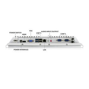 LGS 15 inç All-In-One dokunmatik ekran masaüstü bilgisayar iş hastane ve restoran POS sistemi için kullanılan & HD arayüzü - Product Image 6