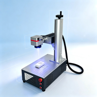 Machine de marquage laser UV 3W 5W 10W, mini machine de gravure laser précise pour le marquage fin sur cristal, verre, plastique, jade, codage