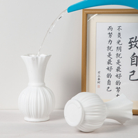 Vase à fleurs hydroponique créatif Yicai, moulage par soufflage, plastique résistant à l'eau, design moderne et luxueux pour mariage, vase de table