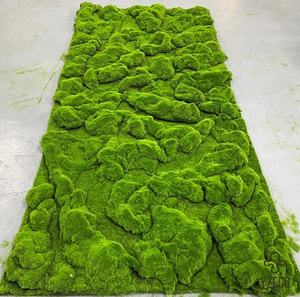 Vente chaude Verdissement Maison Jardin Décoration Simulation Artificielle Pelouse <span class=keywords><strong>Lichen</strong></span> Herbe Écorces - Product Image 5