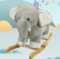 Vente en gros Chaise en forme d'animal pour enfants Cheval à bascule Jouets en peluche pour enfants Jouets souples pour tout-petits
