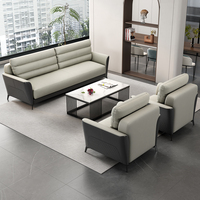 Mobilier de bureau moderne luxueux Mobilier commercial Canapé de direction Mobilier de bureau Ensemble de canapés de bureau moderne
