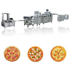 Fully Automatic <strong>Industrial</strong> <strong>Pizza</strong> Base Making <strong>Machine</strong> Line Production Line for <strong>Pizza</strong> - Product Image 1