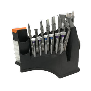 Kit de herramientas de reparación de gafas Jiangsu, alicates de acero inoxidable, destornillador, estante de almacenamiento para gafas de sol, antideslizante - Product Image 1