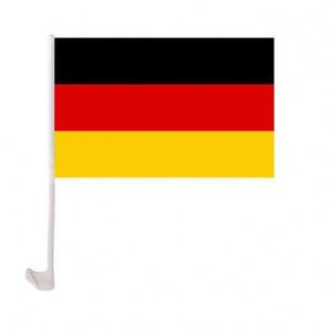 Bandera Decorativa Rectangular para Ventana de Auto, Deportiva, Resistente al Viento, Impresión Digital, Poliéster, 30x45cm - Product Image 1