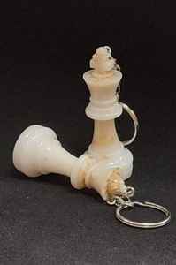 Llavero de resina moderno con patrón artístico abstracto, accesorio ligero y duradero, ideal para bolsos, llaves, cremalleras y creativo - Product Image 3