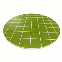 Table de salle à manger moderne AOGAO en stratifié HPL 12 mm pour usage hôtelier - Résistante au feu et écologique