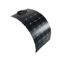 Kit de panneaux solaires semi-flexibles de qualité marine, étanches, 12V 100W 150W 200W et 300W avec contrôleur pour bateau, camping-car, caravane