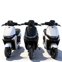 Moto électrique de course puissante, scooter électrique et cyclomoteur à chargement rapide 60V 72V, prix abordable, directement de l'usine