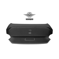 Couvercle de coffre en fibre de carbone préimprégnée style CS pour BMW M2 G87 Série 2 G42 2023+ Moulé sous autoclave, couvercle de coffre arrière complet