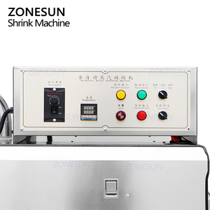 เครื่องห่อฟิล์มหดแบบกึ่งอัตโนมัติ ZONESUN ZS-ZQ15 สำหรับขวดซอสและเครื่องดื่ม พร้อมระบบอบไอน้ำ - Product Image 2