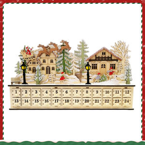 <span class=keywords><strong>Calendrier</strong></span> <span class=keywords><strong>de</strong></span> <span class=keywords><strong>l</strong></span>'<span class=keywords><strong>Avent</strong></span> en <span class=keywords><strong>bois</strong></span> avec 24 tiroirs découpés au laser, maison <span class=keywords><strong>de</strong></span> Noë<span class=keywords><strong>l</strong></span>, <span class=keywords><strong>village</strong></span> et éclairage pour cadeau <span class=keywords><strong>de</strong></span> Noë<span class=keywords><strong>l</strong></span> - Product Image 5
