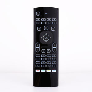 MX3 2.4G Air Mouse Voice <strong>Remote</strong> <strong>Control</strong> Mini Silicon Keyboard Backlight <strong>Wireless</strong> RF Learning Code Compatible TV Box PC Home Use - Product Image 5
