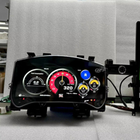 Tableau de bord LCD 12,3 pouces, groupe d'instruments virtuels, compteur de vitesse, odomètre pour Nissan GTR R35 2009-2022