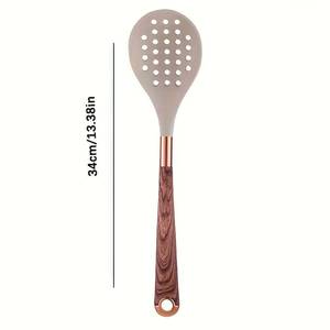 MUYULINS <b>Silicone</b> Kitchen Spatula Set Heat-resistant Non-stick Easy to Clean Durable Professional Cooking Tools for Home Use - Product Image 5